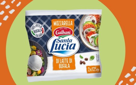 Galbani: arriva la prima mozzarella di bufala Santa Lucia