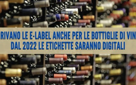 Arrivano le E-Label anche per le bottiglie di vino: dal 2022 le etichette saranno digitali