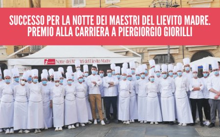 Successo per La Notte dei Maestri del Lievito Madre. Premio alla carriera a Piergiorgio Giorilli