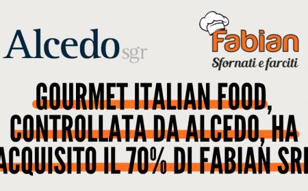 Gourmet Italian Food, controllata da Alcedo, ha acquisito il 70% di Fabian Srl