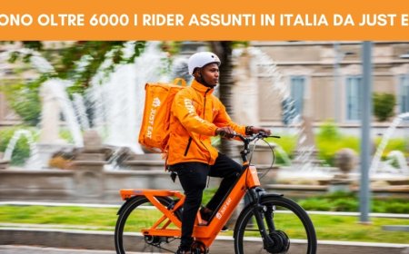 Sono oltre 6000 i rider assunti in Italia da Just Eat