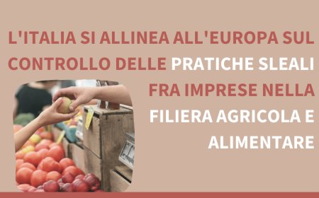 L'Italia si allinea all'Europa sul controllo delle pratiche sleali fra imprese nella filiera agricola e alimentare