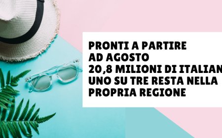 Pronti a partire ad agosto 20,8 milioni di italiani. Uno su tre resta nella propria regione