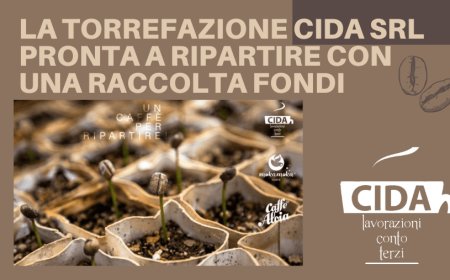 La torrefazione CIDA srl pronta a ripartire con una raccolta fondi