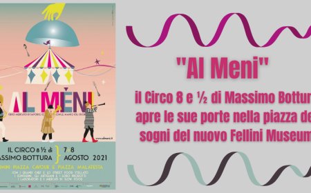 "Al Meni": il Circo 8 e ½ di Massimo Bottura apre le sue porte nella piazza dei sogni del nuovo Fellini Museum
