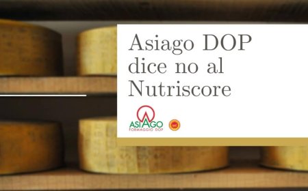 Asiago DOP dice no al Nutriscore