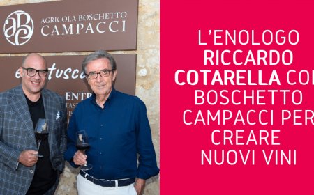L'enologo Riccardo Cotarella con Boschetto Campacci per creare nuovi vini