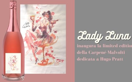 Lady Luna inaugura la limited edition della Carpené-Malvolti dedicata a Hugo Pratt