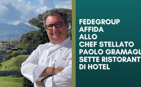 Fedegroup affida allo chef stellato Paolo Gramaglia sette ristoranti di hotel