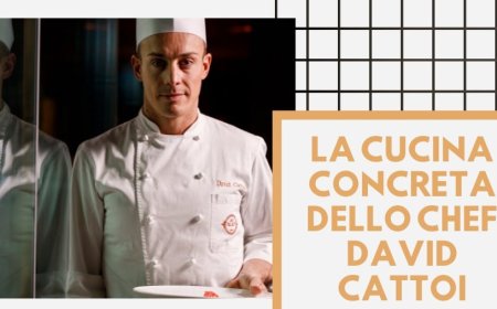 La cucina concreta dello chef David Cattoi