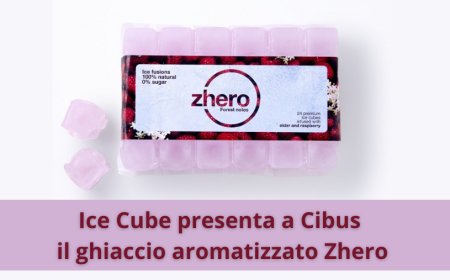 Ice Cube presenta a Cibus il ghiaccio aromatizzato Zhero