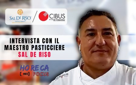 In diretta da Cibus. Intervista con il Maestro Pasticciere Sal De Riso