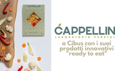 Cappellini Laboratorio Vegetale a Cibus con i suoi prodotti innovativi "ready to eat"