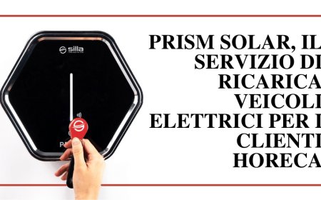 Prism Solar, il servizio di ricarica veicoli elettrici per i clienti Horeca