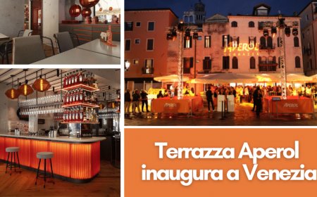 Terrazza Aperol inaugura a Venezia