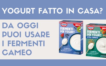 Yogurt fatto in casa? Da oggi puoi usare i fermenti cameo