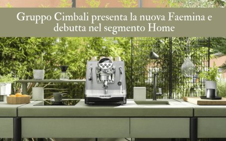 Gruppo Cimbali presenta la nuova Faemina e debutta nel segmento Home
