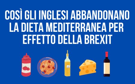 Così gli inglesi abbandonano la Dieta mediterranea per effetto della Brexit