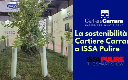 La sostenibilità di Cartiere Carrara a ISSA Pulire