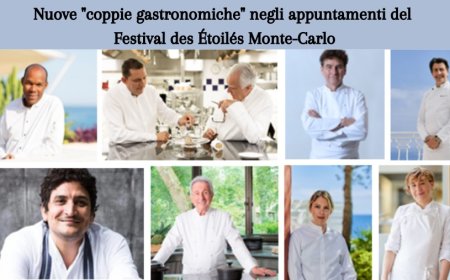 Nuove "coppie gastronomiche" negli appuntamenti del Festival des Étoilés Monte-Carlo