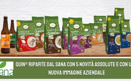QUIN® riparte dal Sana con 5 novità assolute e con una nuova immagine aziendale