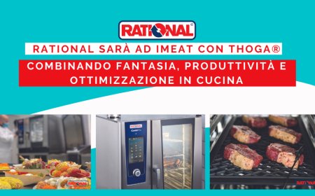 RATIONAL sarà ad iMeat con Thoga®, combinando fantasia, produttività e ottimizzazione in cucina