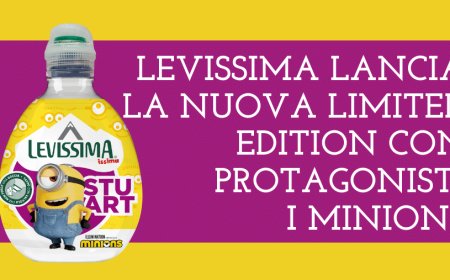 Levissima lancia la nuova limited edition con protagonisti i Minions