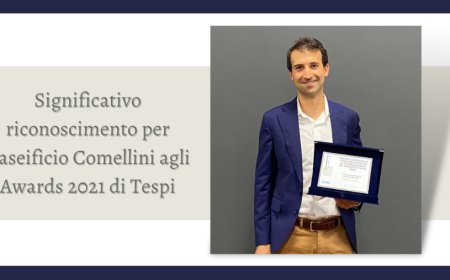 Significativo riconoscimento per Caseificio Comellini agli Awards 2021 di Tespi