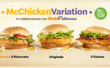 McDonald's e GialloZafferano presentano la terza edizione delle McChicken Variation