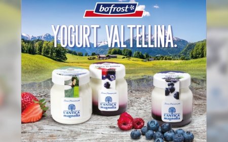Bofrost amplia la gamma di prodotti freschi: arriva lo yogurt della Valtellina