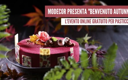 Modecor presenta "Benvenuto Autunno", l'evento online gratuito per pasticceri
