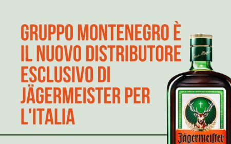 Gruppo Montenegro è il nuovo distributore esclusivo di Jägermeister per l'Italia