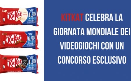 KitKat celebra la Giornata Mondiale dei Videogiochi con un concorso esclusivo