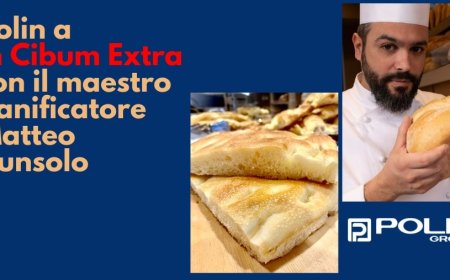 Polin a In Cibum Extra con il maestro panificatore Matteo Cunsolo