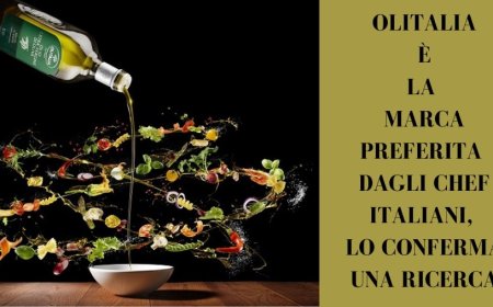 Olitalia è la marca preferita dagli chef italiani, lo conferma una ricerca