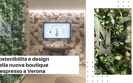 Sostenibilità e design nella nuova boutique Nespresso a Verona