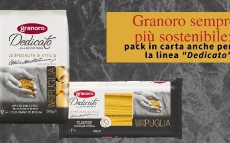 Granoro sempre più sostenibile: pack in carta anche per la linea "Dedicato"
