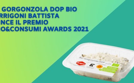 Il Gorgonzola DOP BIO Arrigoni Battista vince il premio Bio&Consumi Awards 2021