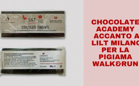 Chocolate Academy accanto a LILT Milano per la Pigiama Walk&Run