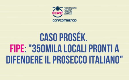 Caso Prosék. Fipe: "350mila locali pronti a difendere il prosecco italiano"