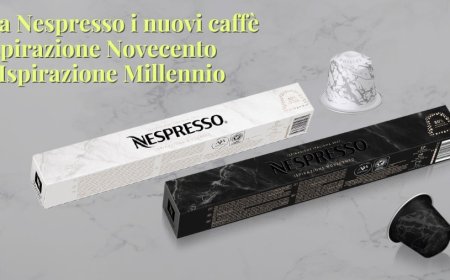 Da Nespresso i nuovi caffè Ispirazione Novecento e Ispirazione Millennio