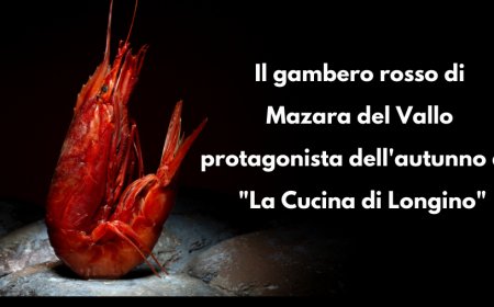 Il gambero rosso di Mazara del Vallo protagonista dell'autunno de "La Cucina di Longino"