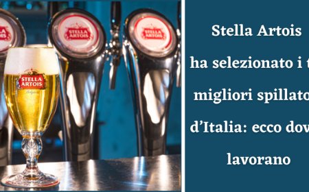 Stella Artois ha selezionato i tre migliori spillatori d’Italia: ecco dove  lavorano