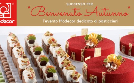 Successo per "Benvenuto Autunno", l'evento Modecor dedicato ai pasticcieri