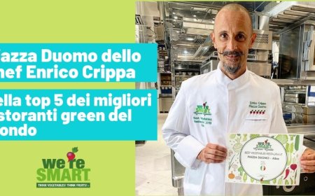Piazza Duomo dello chef Enrico Crippa nella top 5 dei migliori ristoranti green del mondo