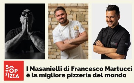 50 Top Pizza 2021: I Masanielli di Francesco Martucci è la migliore pizzeria del mondo