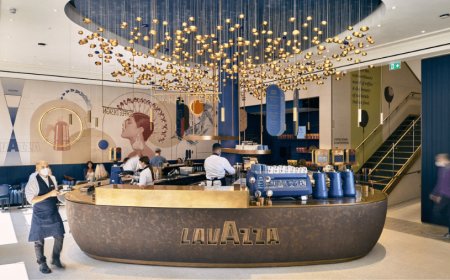 È a Londra il primo flagship store Lavazza fuori dai confini italiani