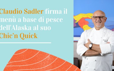 Claudio Sadler firma il menù a base di pesce dell'Alaska al suo Chic’n Quick