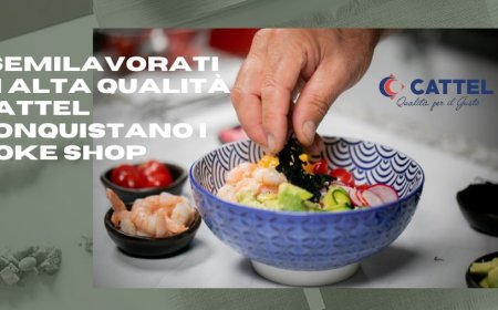 I semilavorati di alta qualità Cattel conquistano i Poke Shop