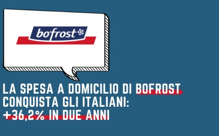 La spesa a domicilio di Bofrost conquista gli italiani: +36,2% in due anni